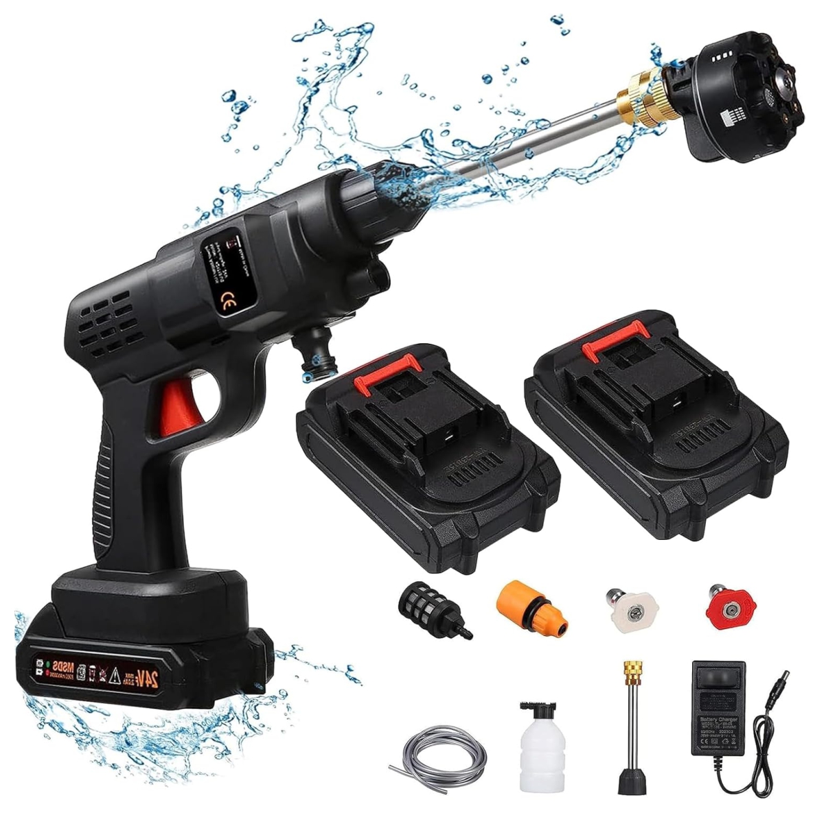 Miniatura 6 de Hidrolavadora 6 chorros mas accesorios